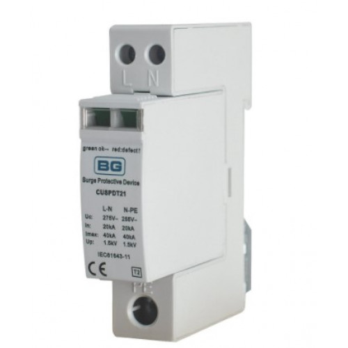 BG TYPE 2 SINGLE PHASE SURGE PROTECTION DEVICE