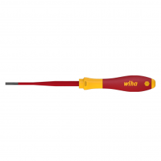 Wiha SoftFinish® slimFix Slotted Screwdriver 4.5X100MM