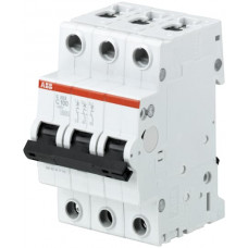 ABB System Pro M Compact S200 MCB, 3P Poles, 100A Curve B