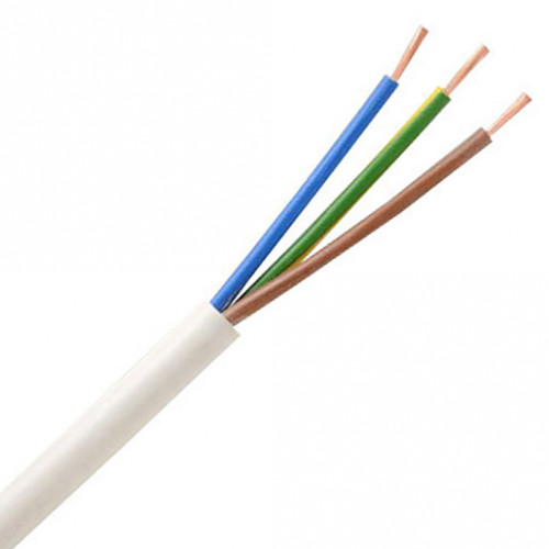 2183Y 0.75MM WHITE CABLE (100m)