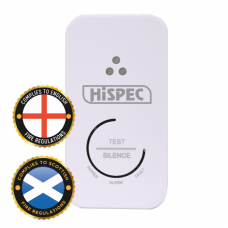 Hispec Carbon Monoxide Linkable Detector with Lithium Battery and RF Function