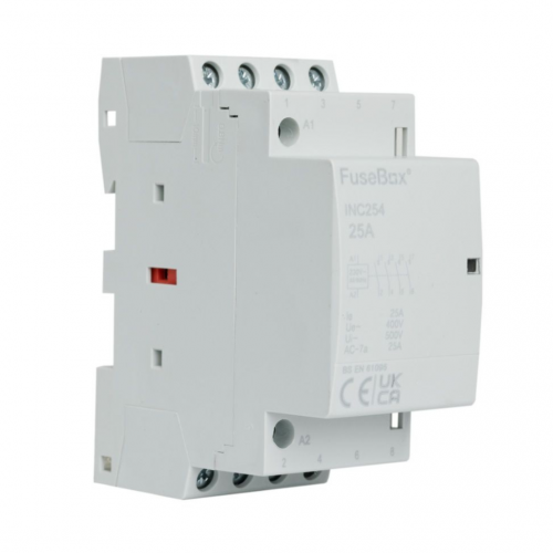 Fusebox INC254 - 25A 4P N/O 230V Contactor