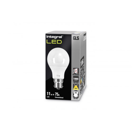 Integral Classic Globe 11W B22 Non-Dimmable-Lamp