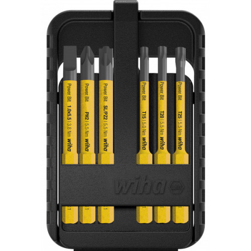 Wiha slimBit Power Bit Set - 7 Pcs