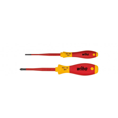 Wiha 2 Piece SlimFix Set Sl/Pz - 36332