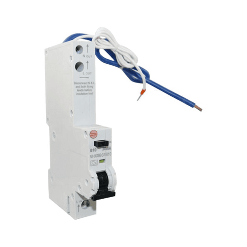 WYLEX NHXSBS1B10 RCBO SP 1MOD TYPE B 10A