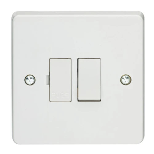 Crabtree 13A Switched Fused Spur White