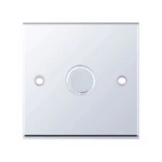 Selectric 7M-Pro Polished Chrome 1 Gang 400W 2 Way Dimmer Switch
