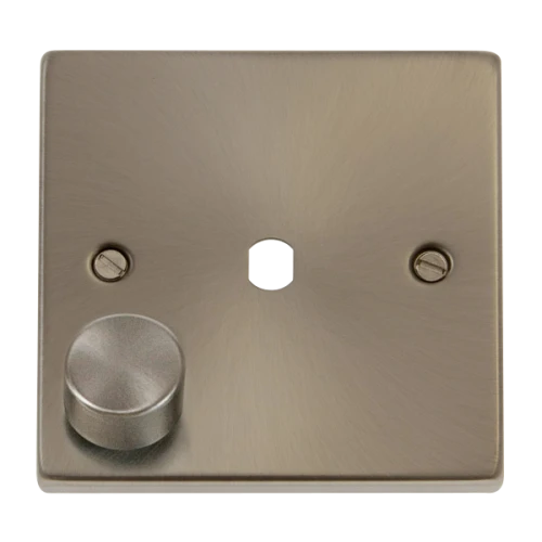 CLICK VPSC140PL 1G SGL DIMMER PLT & KNOB