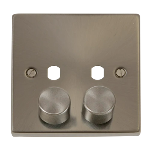 CLICK VPSC152PL 2G SGL DIMMER PLT & KNOB