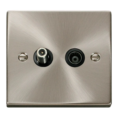 SATELITE AND ISOLATED COAXIAL SOCKET