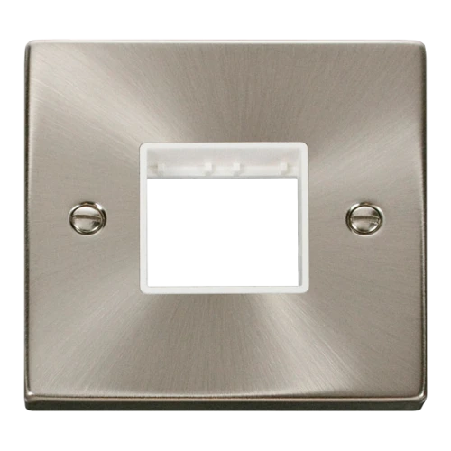 CLICK VPSC402WH FRONTPLATE 1G 2APERTURE