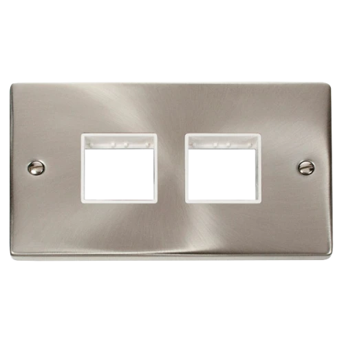 CLICK VPSC404WH FRONTPLATE 2G 4APERTURE
