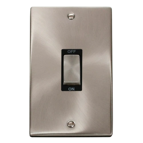 CLICK VPSC502BK SWITCH 2 GANG DP 45A
