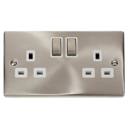 CLICK VPSC536WH SOCKET DP 2G SWD 13A