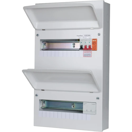 Fusebox F2021MX 21 Way 100A Main Switch Consumer Unit With SPD