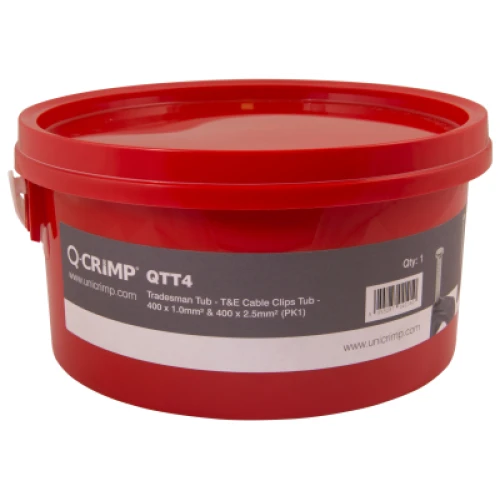Trade Tub 400 X 1.0mm & 2.5mm Clips