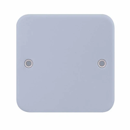 Selectric Metal Clad 1 Gang Blank Plate with Back Box