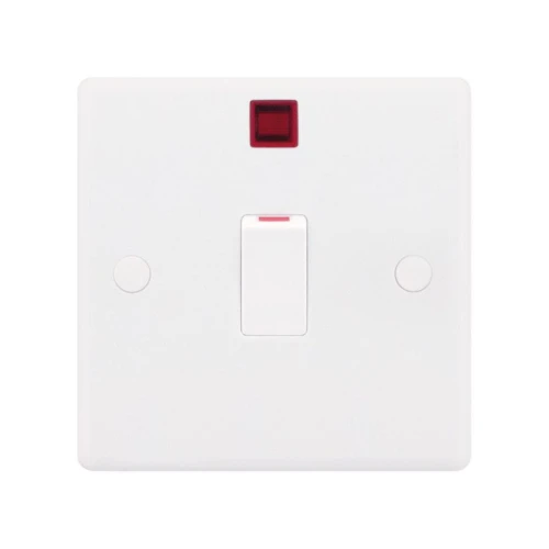 Selectric Smooth 1 Gang 20A DP Switch with Neon