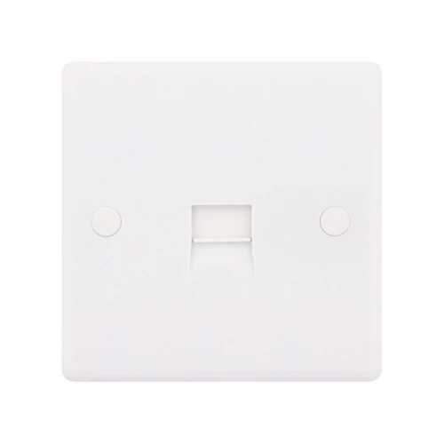 Selectric Smooth 1 Gang Telephone Master Socket