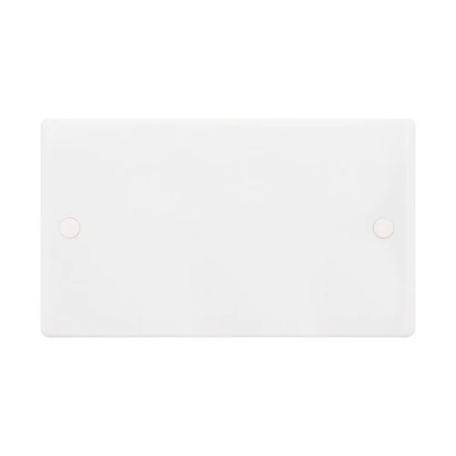 Selectric Smooth 2 Gang Blank Plate SSL545